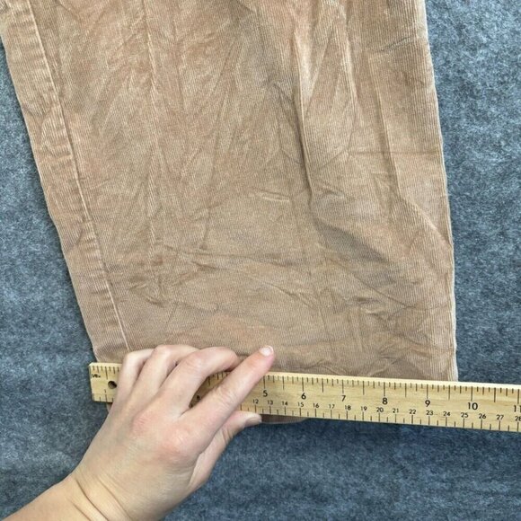 Tommy Bahama Women's Corduroy Pants 14 Stretch Tan Brown Wide Leg Casual 464 - Picture 11 of 15